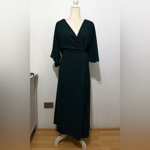 NWOT ChicSoul Dress Dark Green Size 3X